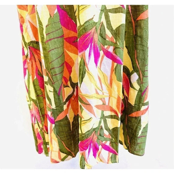 NWT REWIND Women Sleeveless Pullover V-Neck Smocked Back Keyhole Dress Size 3X - Picture 3 of 13